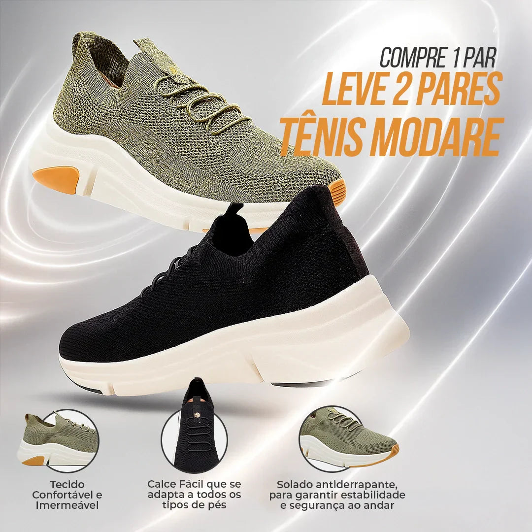 Compre 1 Leve 2 Tênis Ortopédico Modare 2025 - [Lançamento]