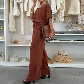 Conjunto Duna™ em Malha Modal Premium om Caimento Solto / Minimalismo Versátil para Todas as Ocasiões!