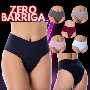KIt 5 Calcinhas Zero Barriga